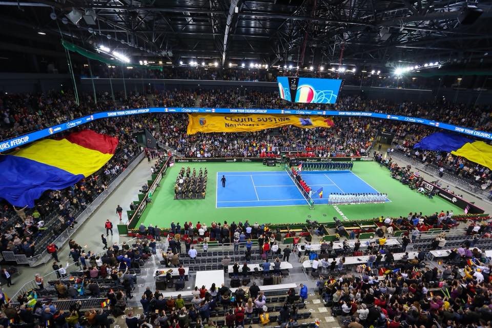 Dupa prima zi, Romania conduce Canada cu 2-0 la Fed Cup care se desfasoara la Cluj Napoca in aceste zile.