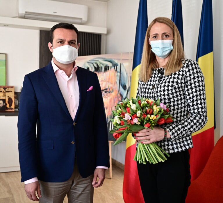 Camelia Potec – Vizită oficială la Primăria Baia Mare