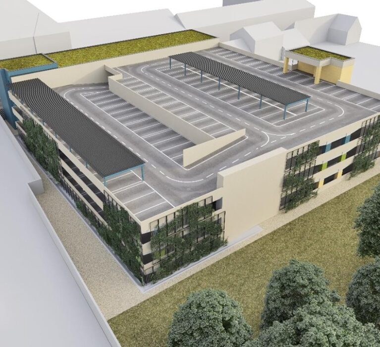 Oradea – parcare multietajată