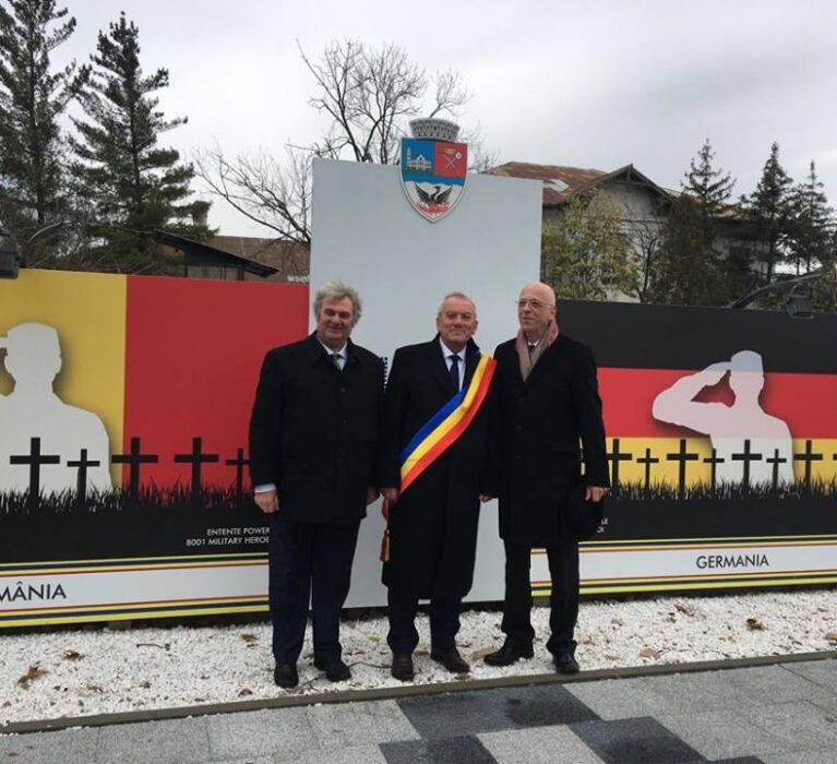 Domul german din Cimitirul Eroilor din Buzău a fost resfinţit