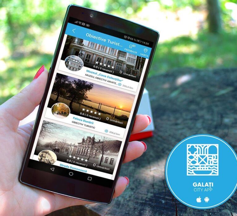 Galați City App – platformă modernă de promovare și interacțiune cu cetățenii