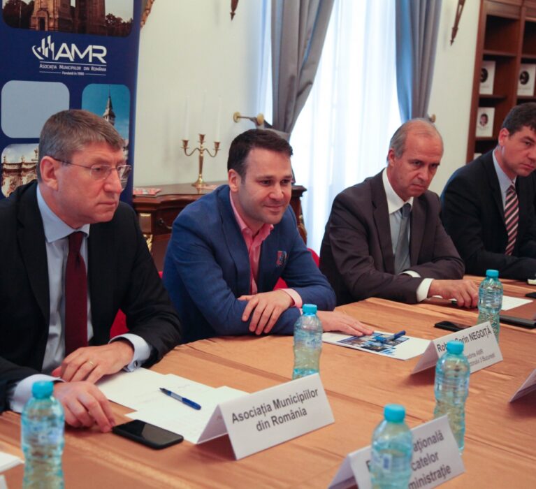 Asociaţia Municipiilor din România, discuţii cu sindicatele