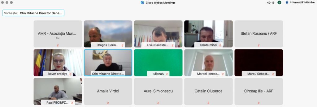 Grup de lucru pe Legea zonelor metropolitane