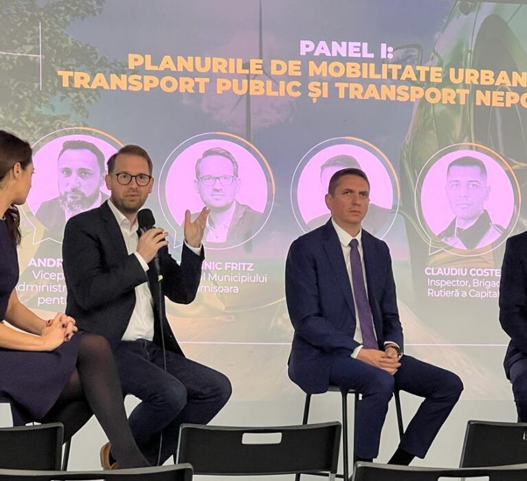 Participarea AMR la conferința de mediu “Decarbonizarea transporturilor și reducerea poluării aerului în orașele României”