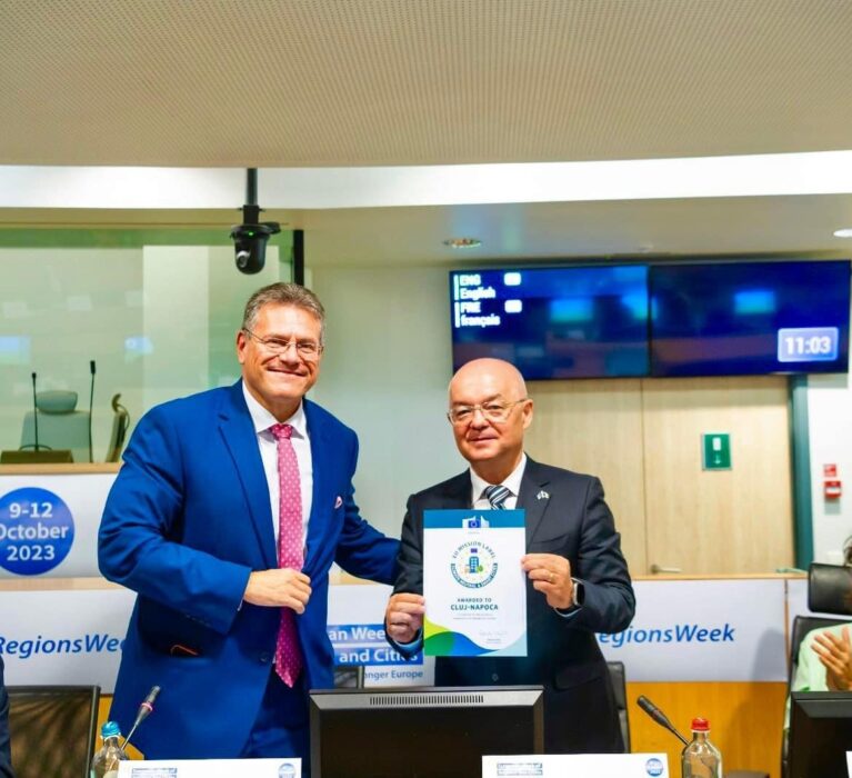 Cluj-Napoca, în primele 10 orașe din UE inteligente și neutre din punct de vedere climatic până în 2030